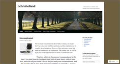 Desktop Screenshot of cchrisholland.com