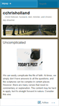 Mobile Screenshot of cchrisholland.com