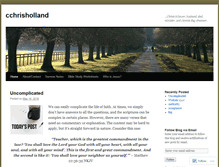 Tablet Screenshot of cchrisholland.com